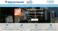 Desktop Screenshot of habitatls.org